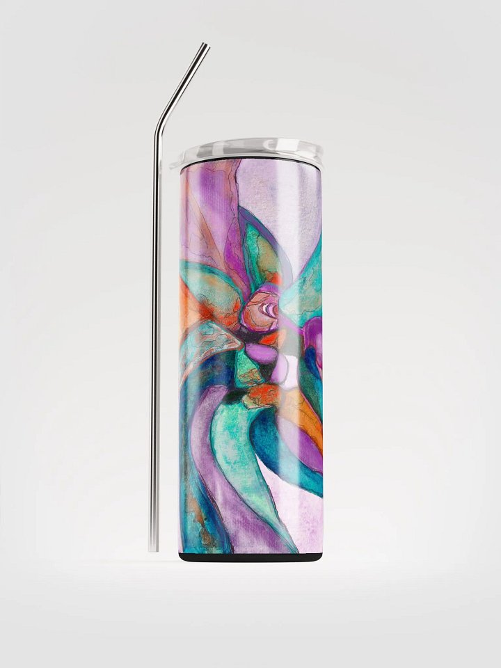Miniaday Designs Pinwheel Stainless Steel Tumbler product image (1)