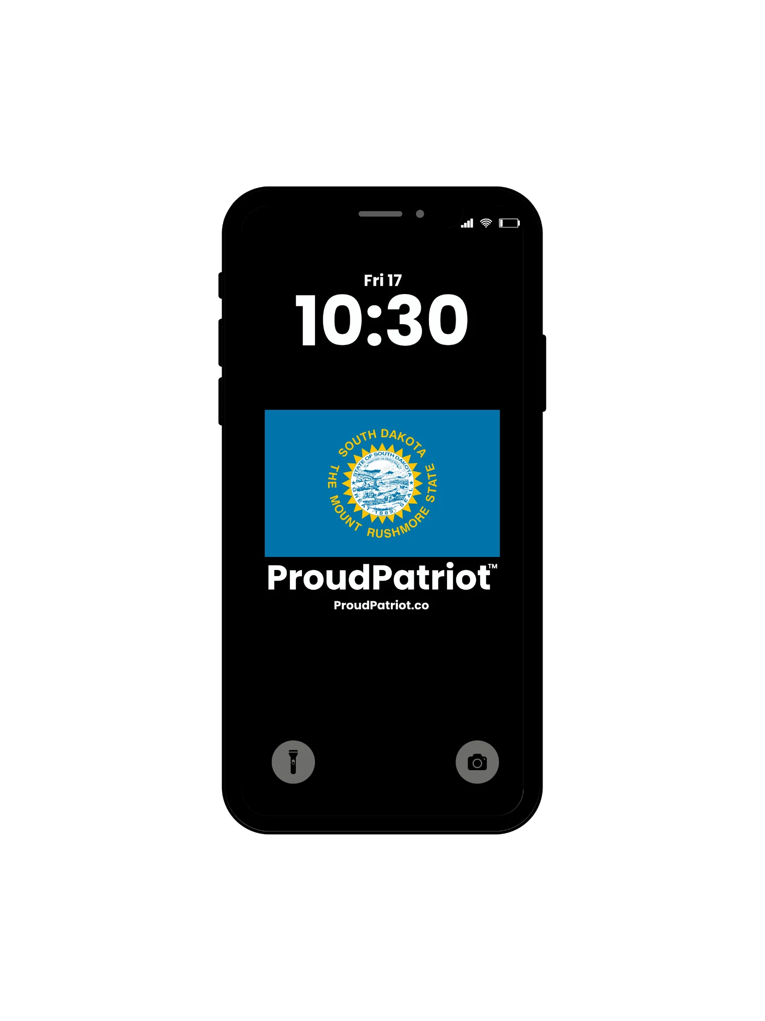 South Dakota Proud Screensaver Dark Mode product image (1)