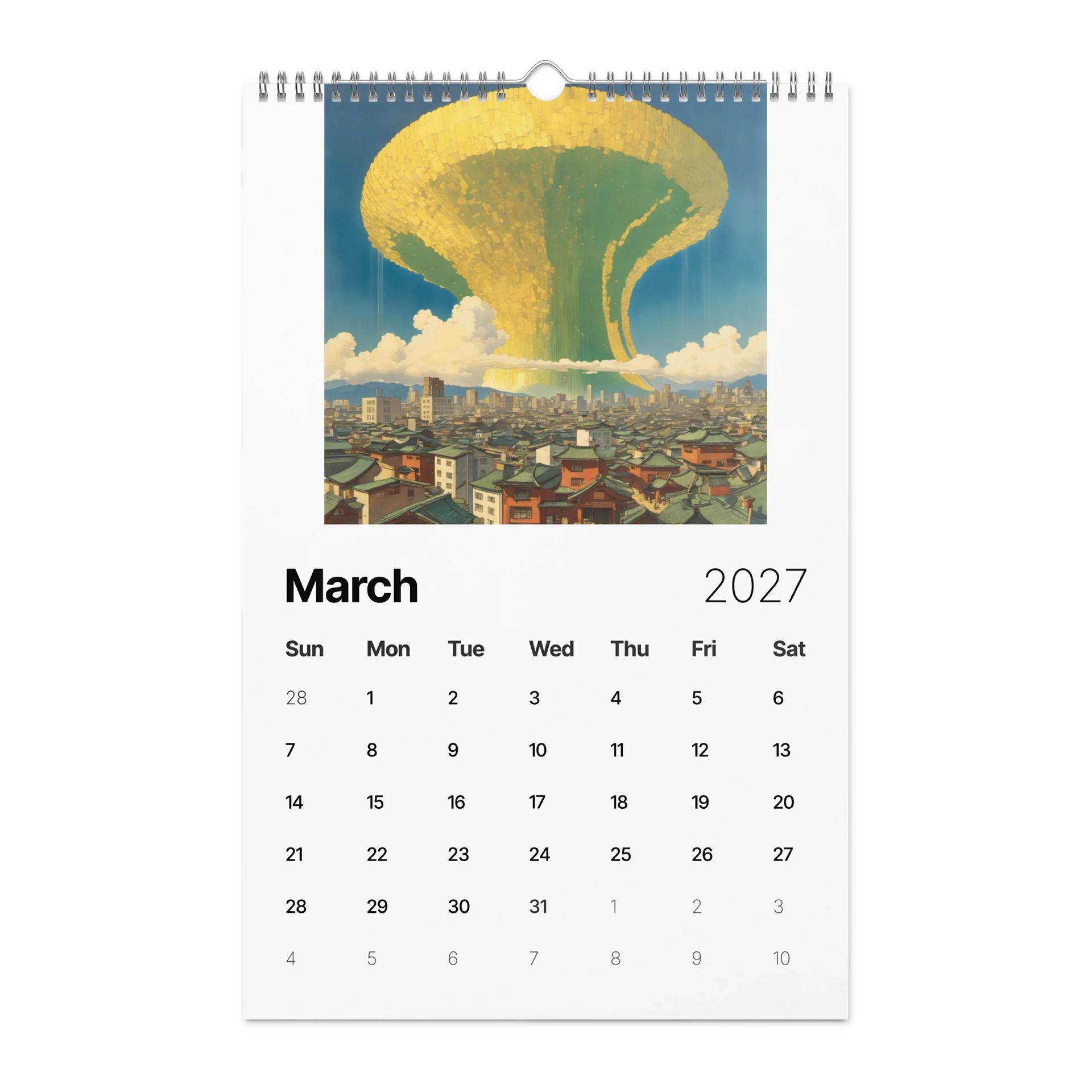 BIG Months - Calendar for 2027 product image (9)