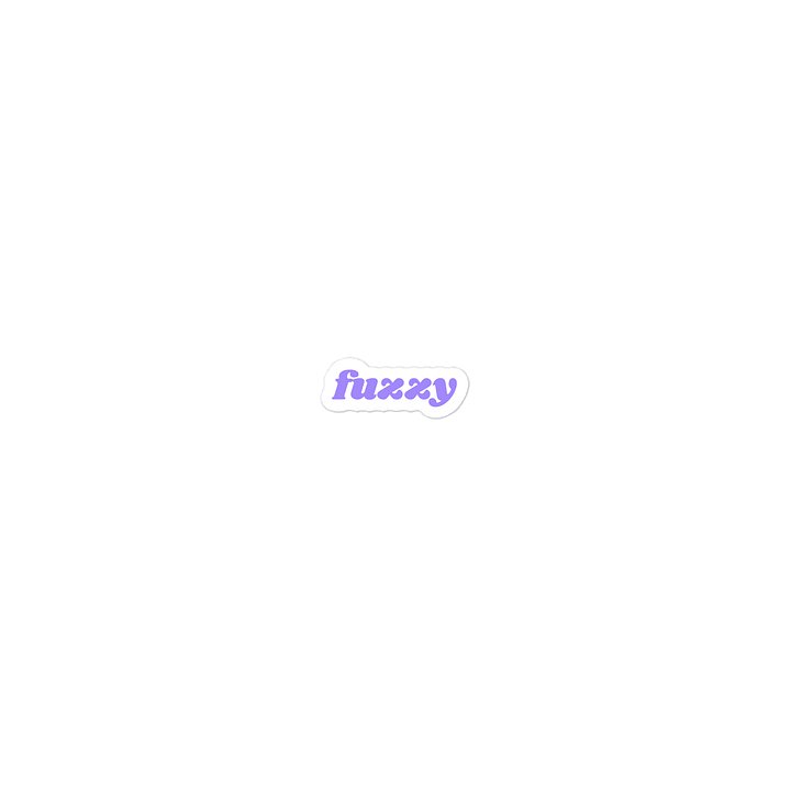 Fuzzy Mini Stickers product image (1)