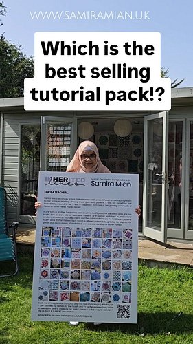 I'll be listing all twelve 2025 tutorial packs in my shop this weekend... in time for an Eid Sale!

But in the meantime, here...