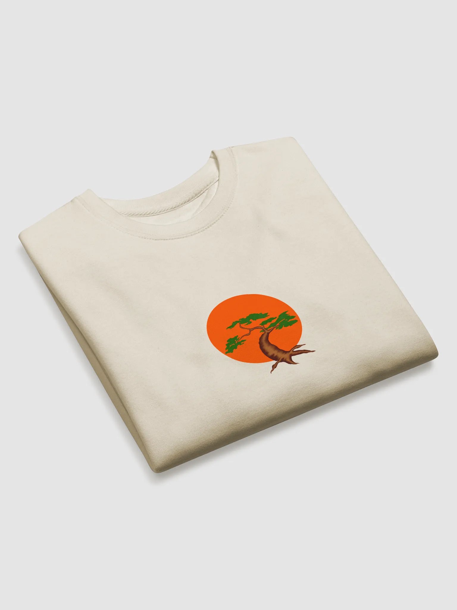 Curvy Tree Orange Sunset Sweatshirt product image (3)