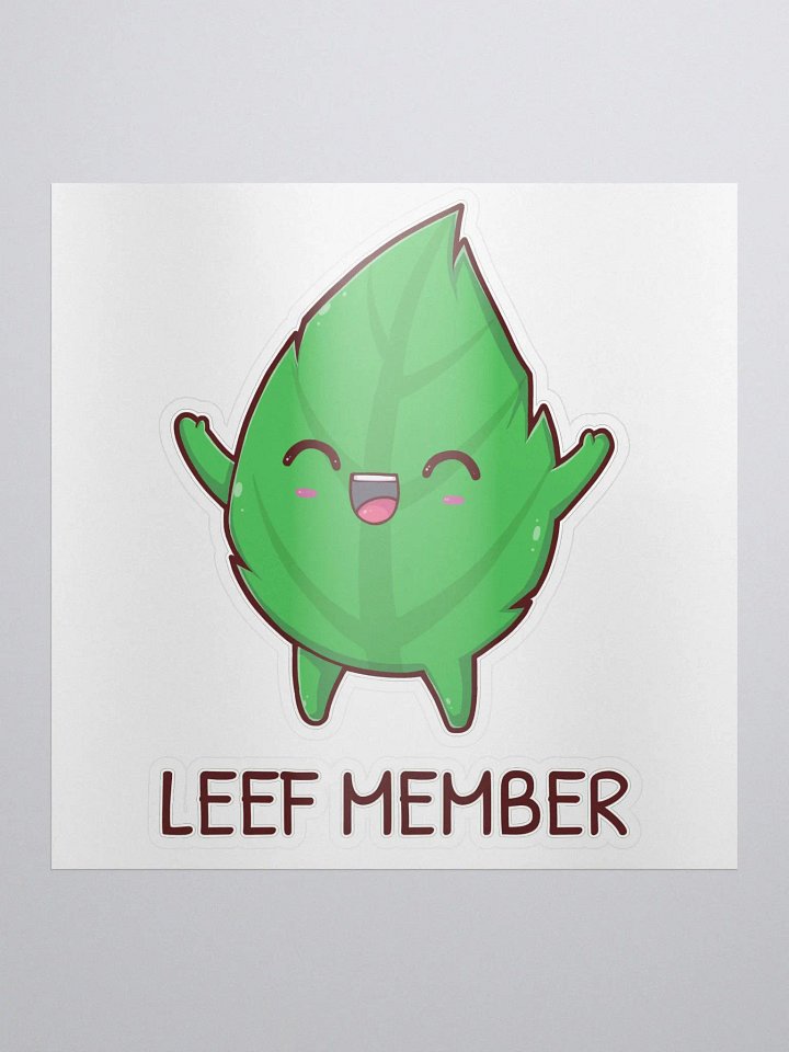 Sticker: Leef Member product image (2)