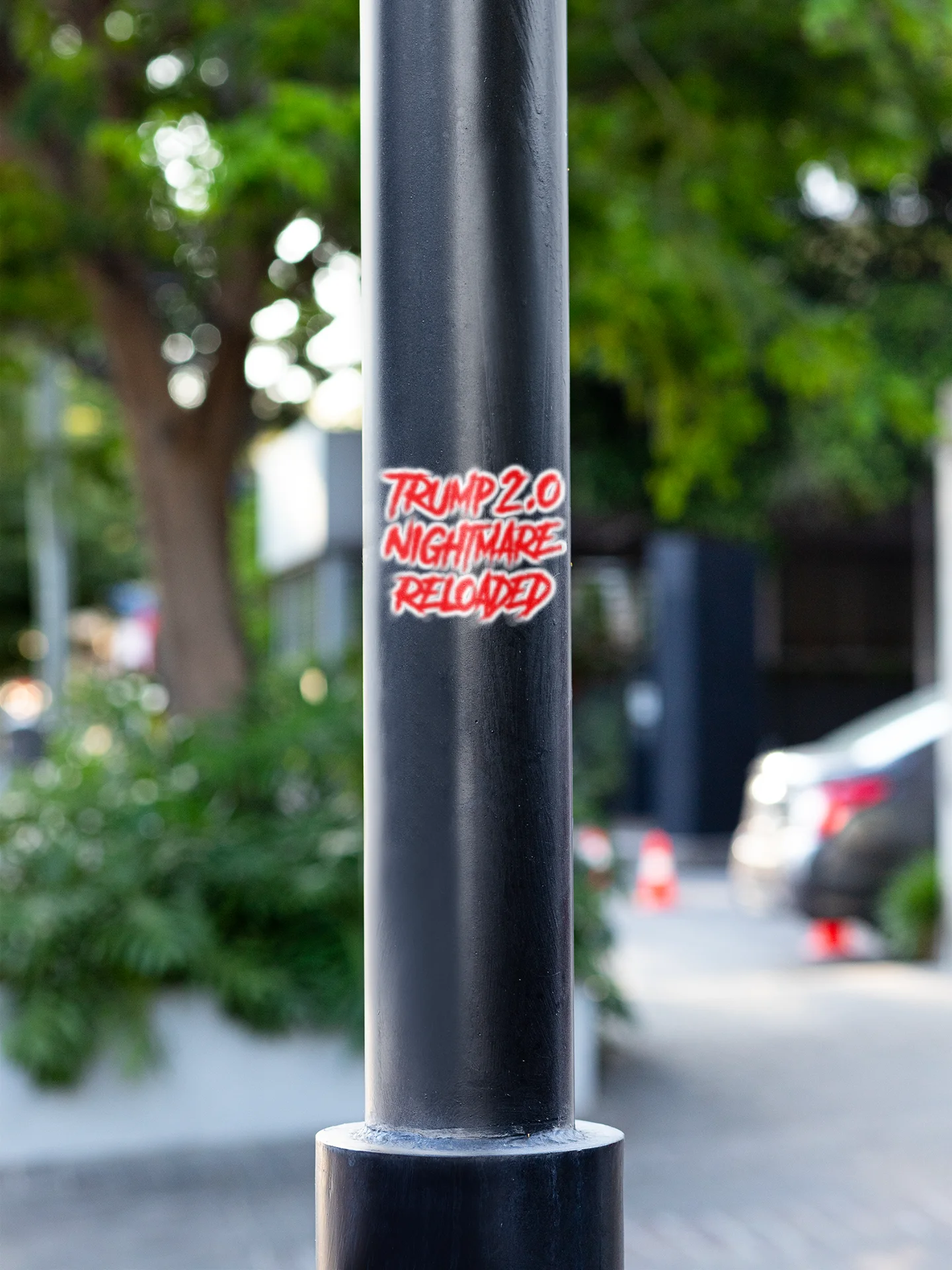 Trump 2.0 Nightmare Sticker - Funny Vinyl Decal product image (2)