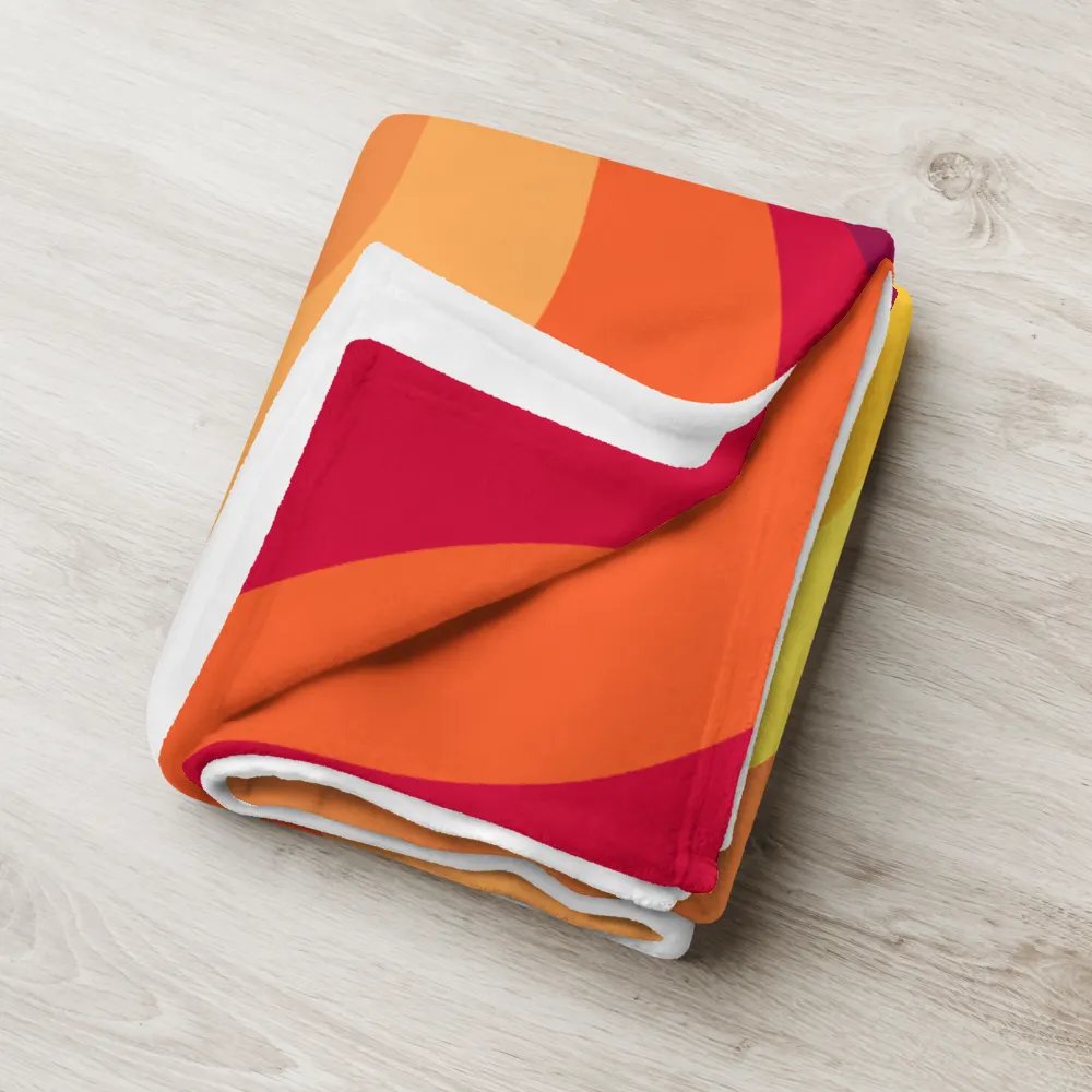 Throw Blanket 🧡 I will focus my energy on what's good for me (127 × 153 cm) product image (6)