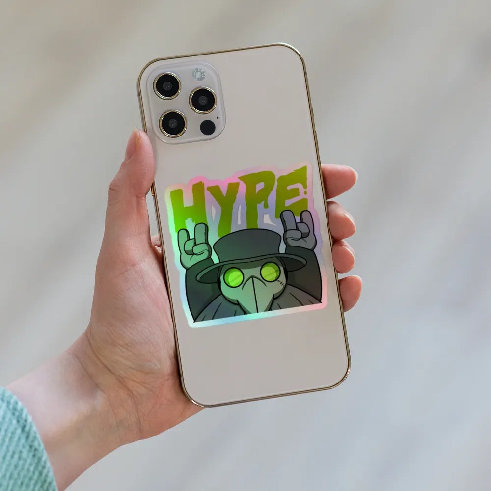 Dr. Hide Hype Holographic Sticker product image (6)