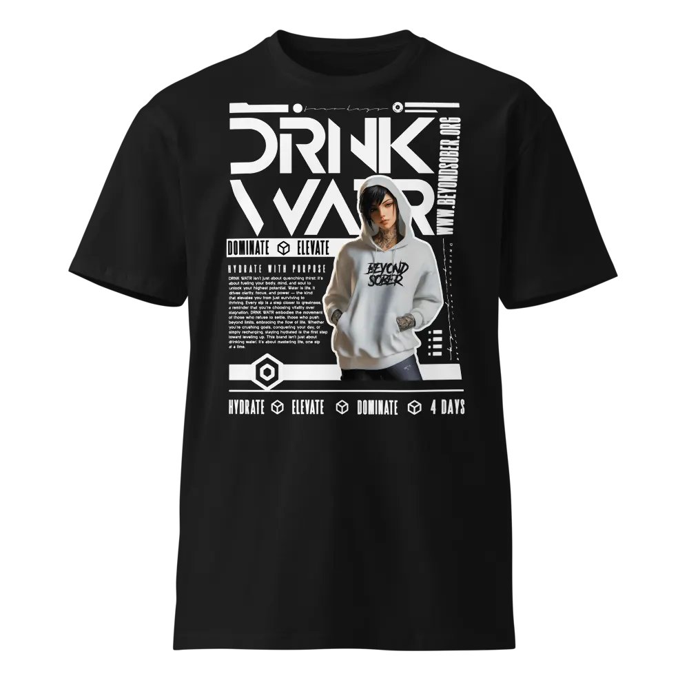 DRNK WATR: Futuristic Visionary Tee product image (2)