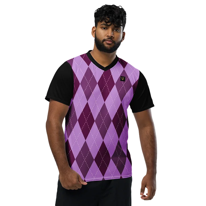 Lafate Store Designer Shirt Purple Pattern- Tiger Back product image (1)