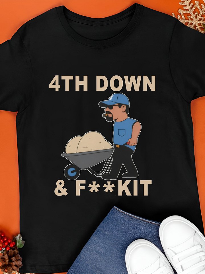 Dan Campbell 4Th Down And Fk It Shirt product image (1)