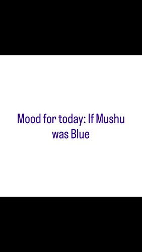 If Mushu was Blue. 

#fanart 
#mushu