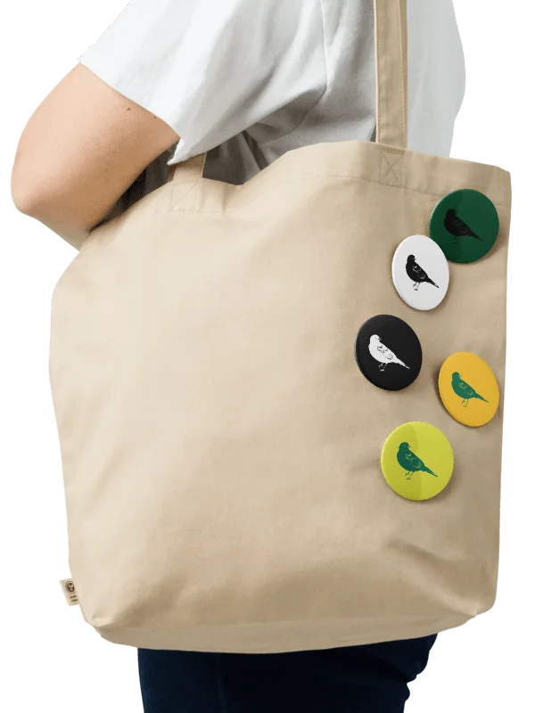 The Wandering Nightingale Pin Collection - Pin Buttons Set product image (1)