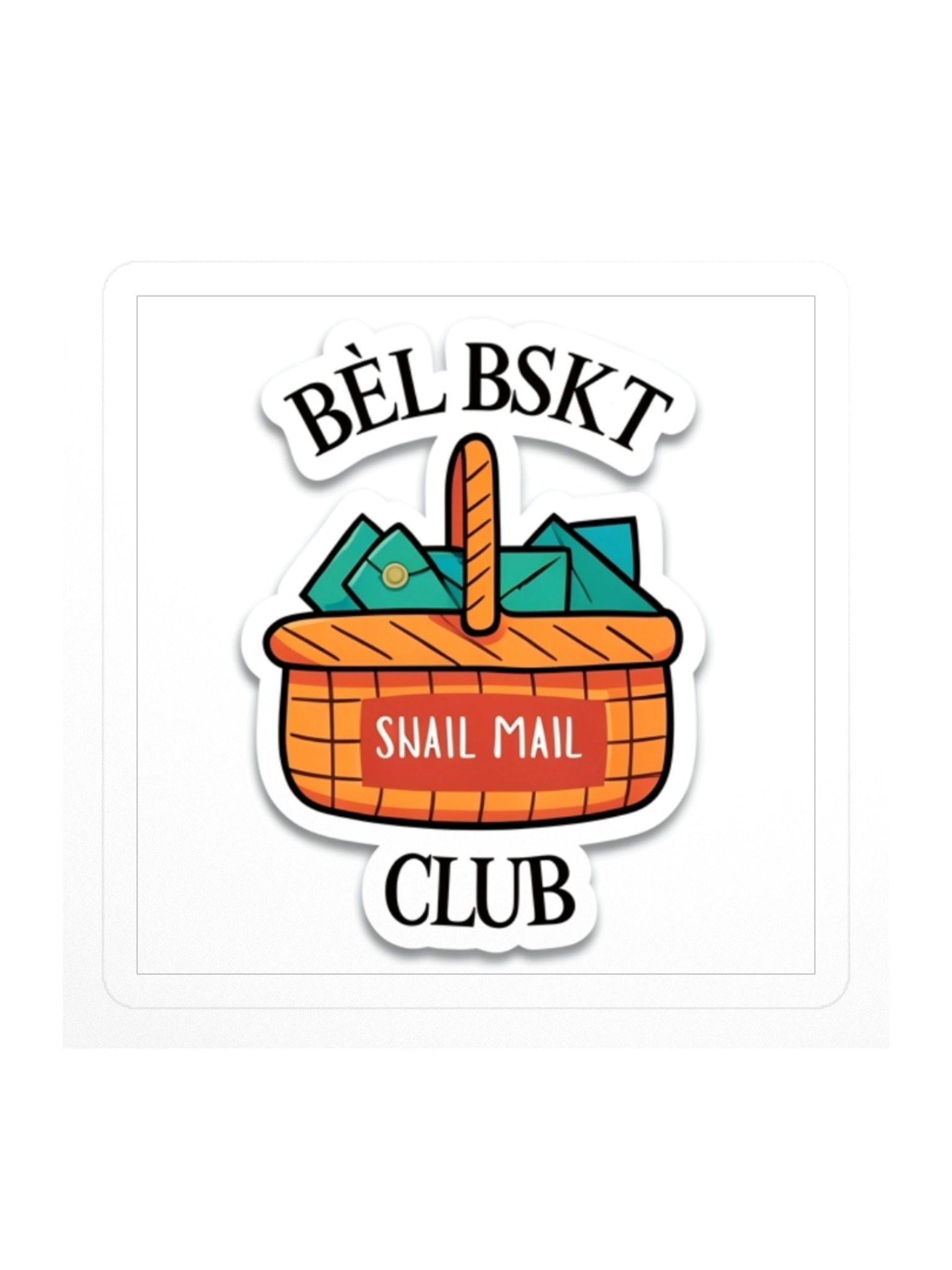 BÈL BSKT CLUB LOGO STICKER product image (1)