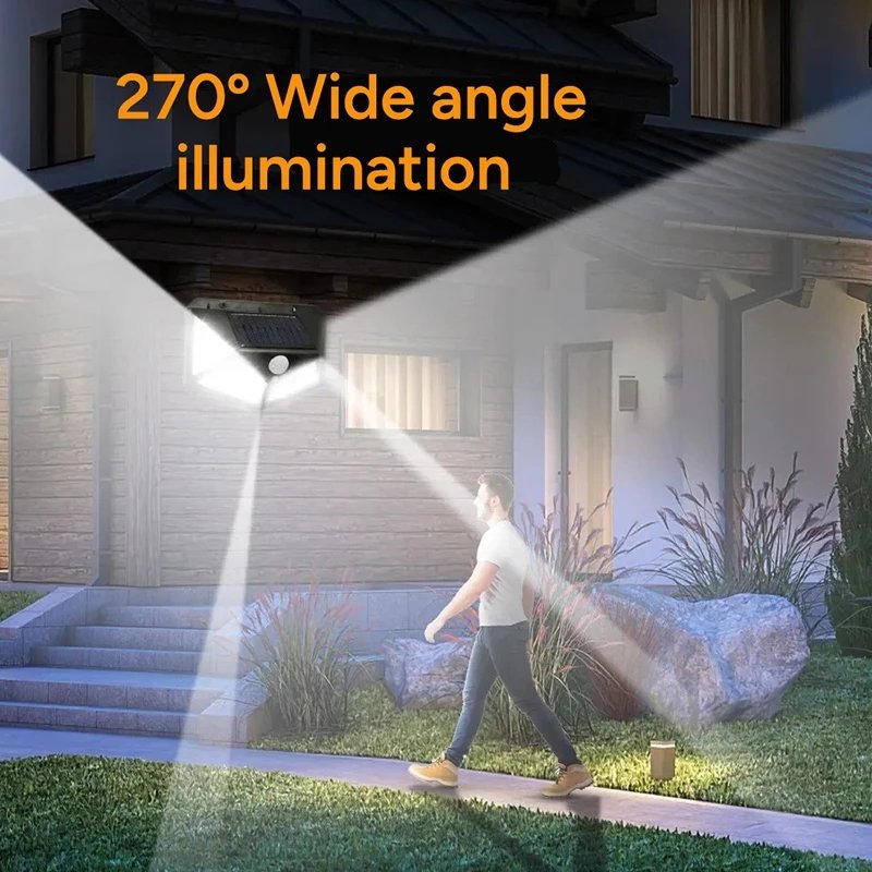Intelligent Motion Sensor Solar Outdoor Lights product image (8)