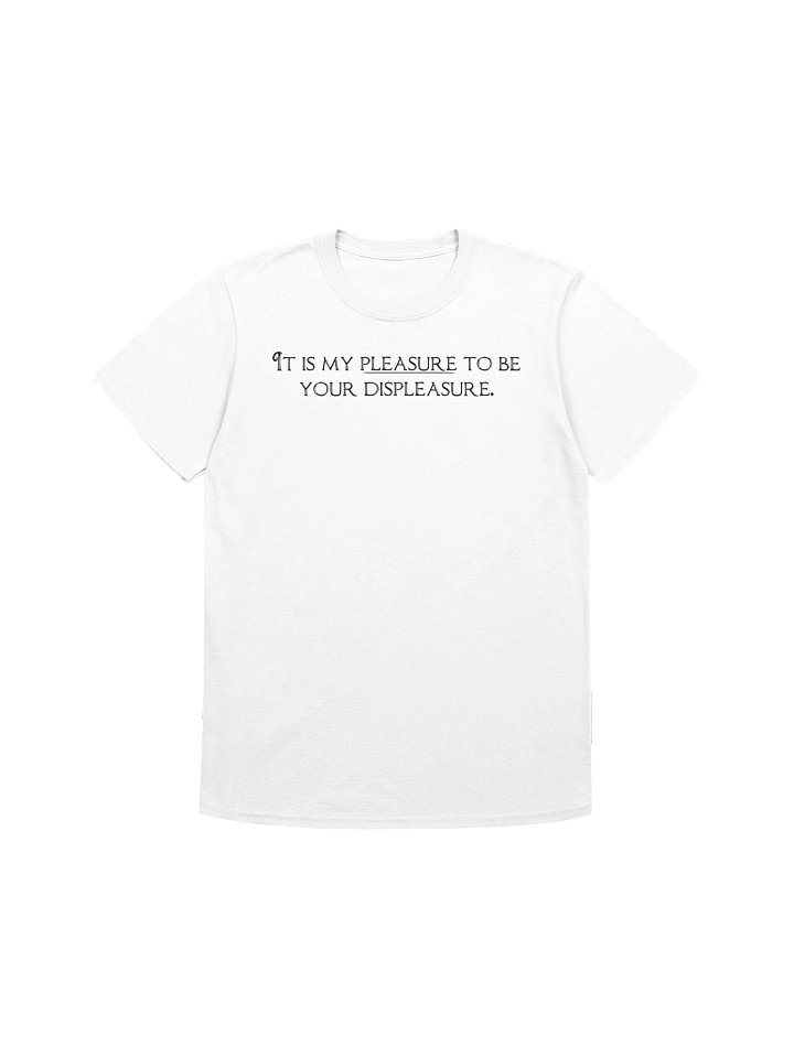 My Pleasure Shirt 1 (Light Colors) product image (1)