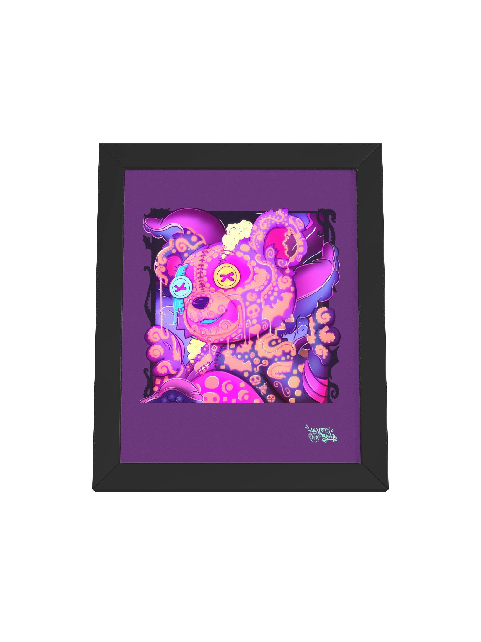 Anxiety Bear Alebrijes art! product image (2)
