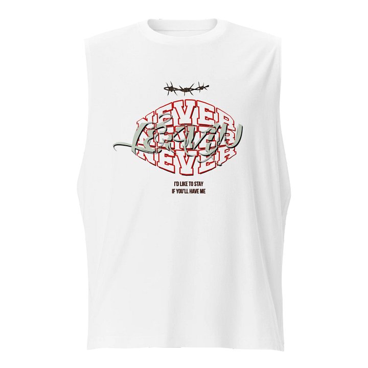 NEVER LEAVIN' x MUSCLE TANK product image (2)