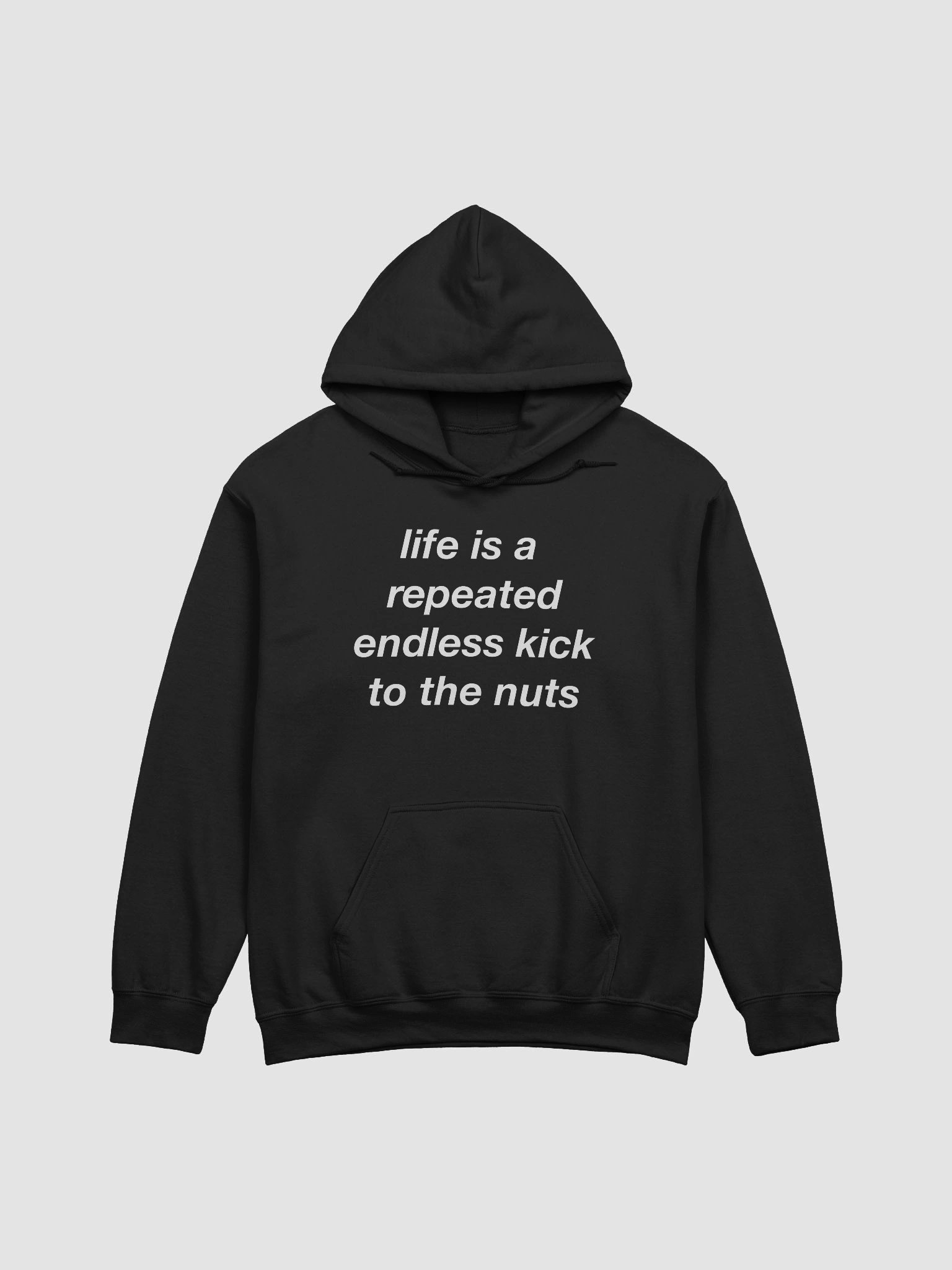 Life is repeated endless kick to the nuts product image (1)