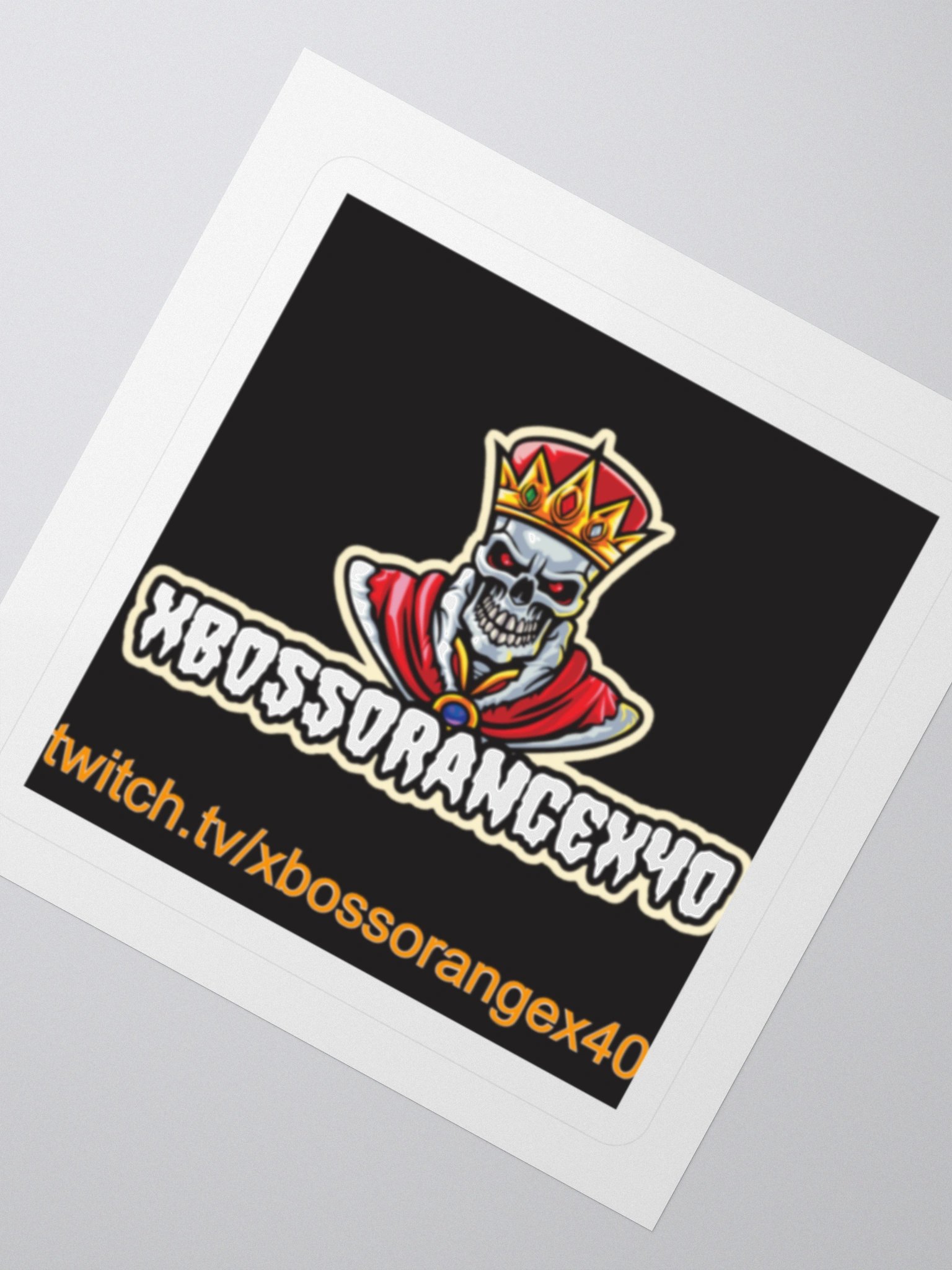 xBossORANGEx40 Sticker product image (4)
