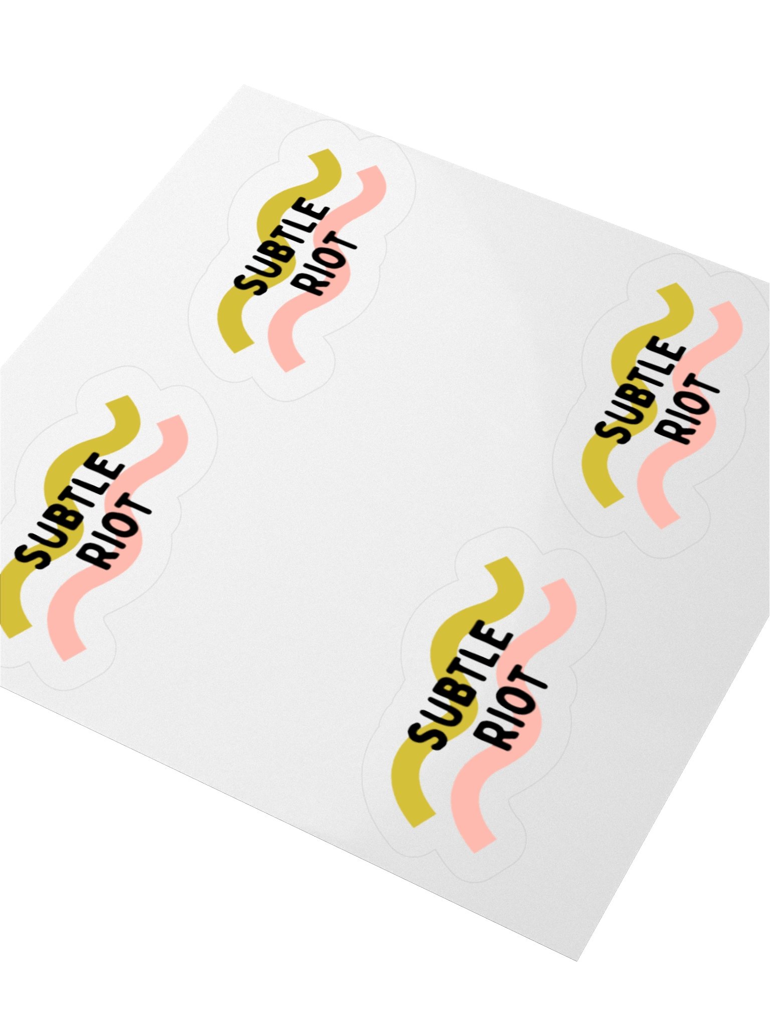 Subtle Riot Kiss Cut Sticker Set product image (3)