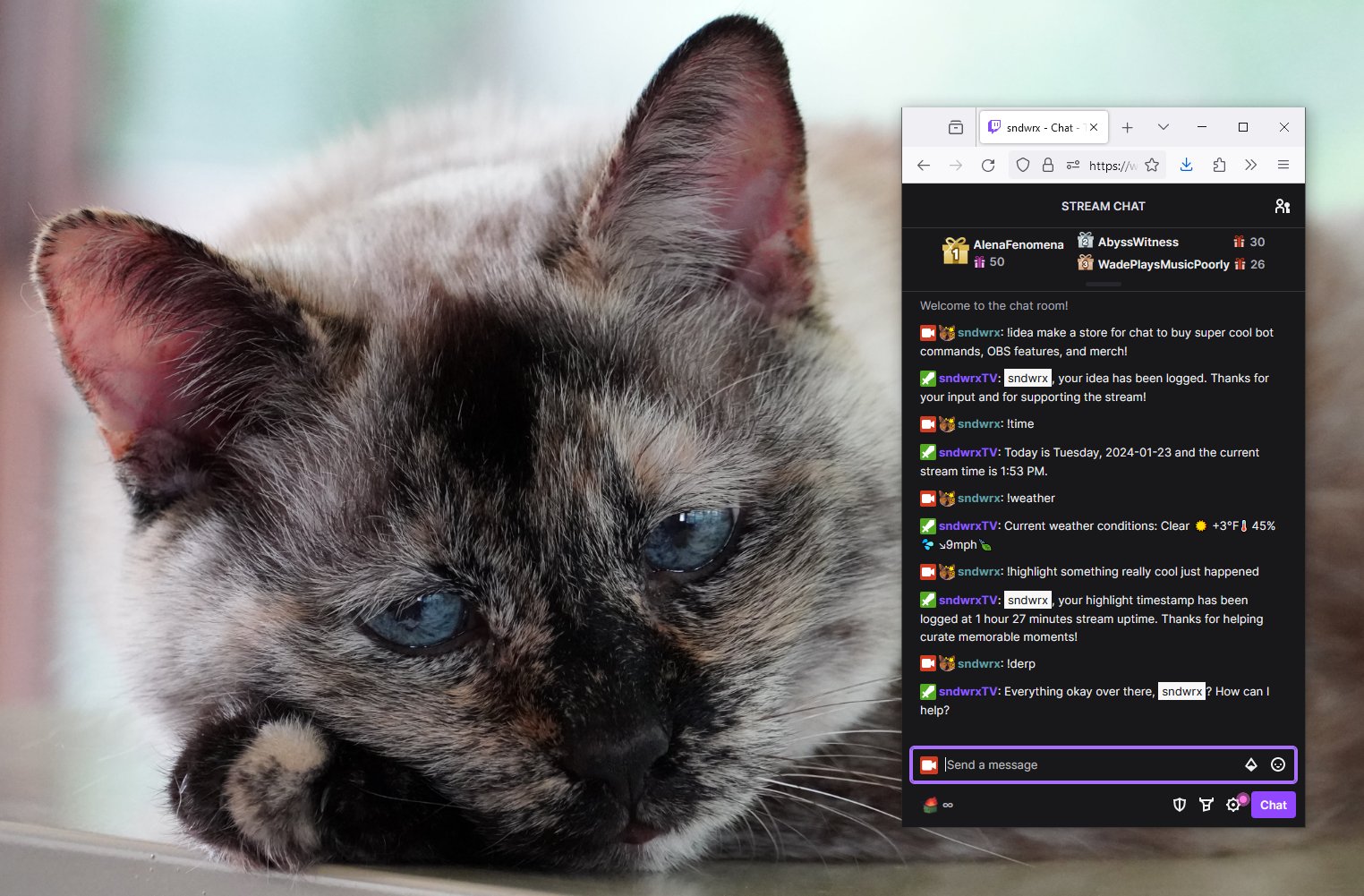 Stream Helper Bot Commands product image (1)