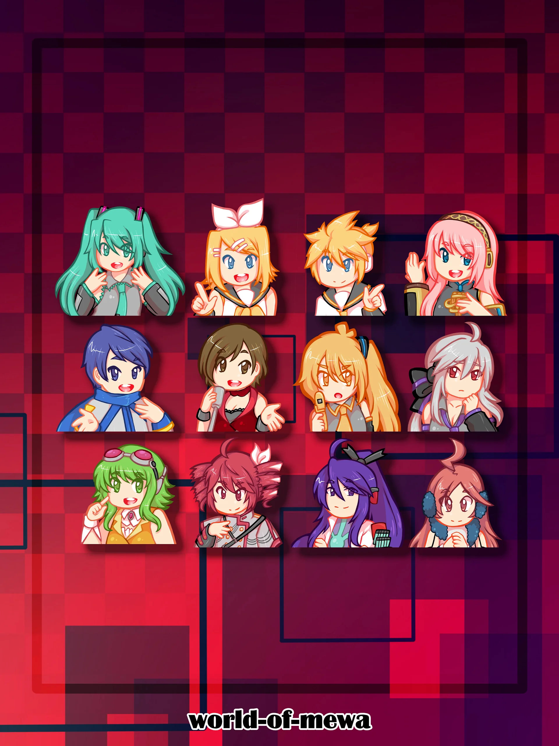 Vocaloid | Acrylic Pins product image (2)