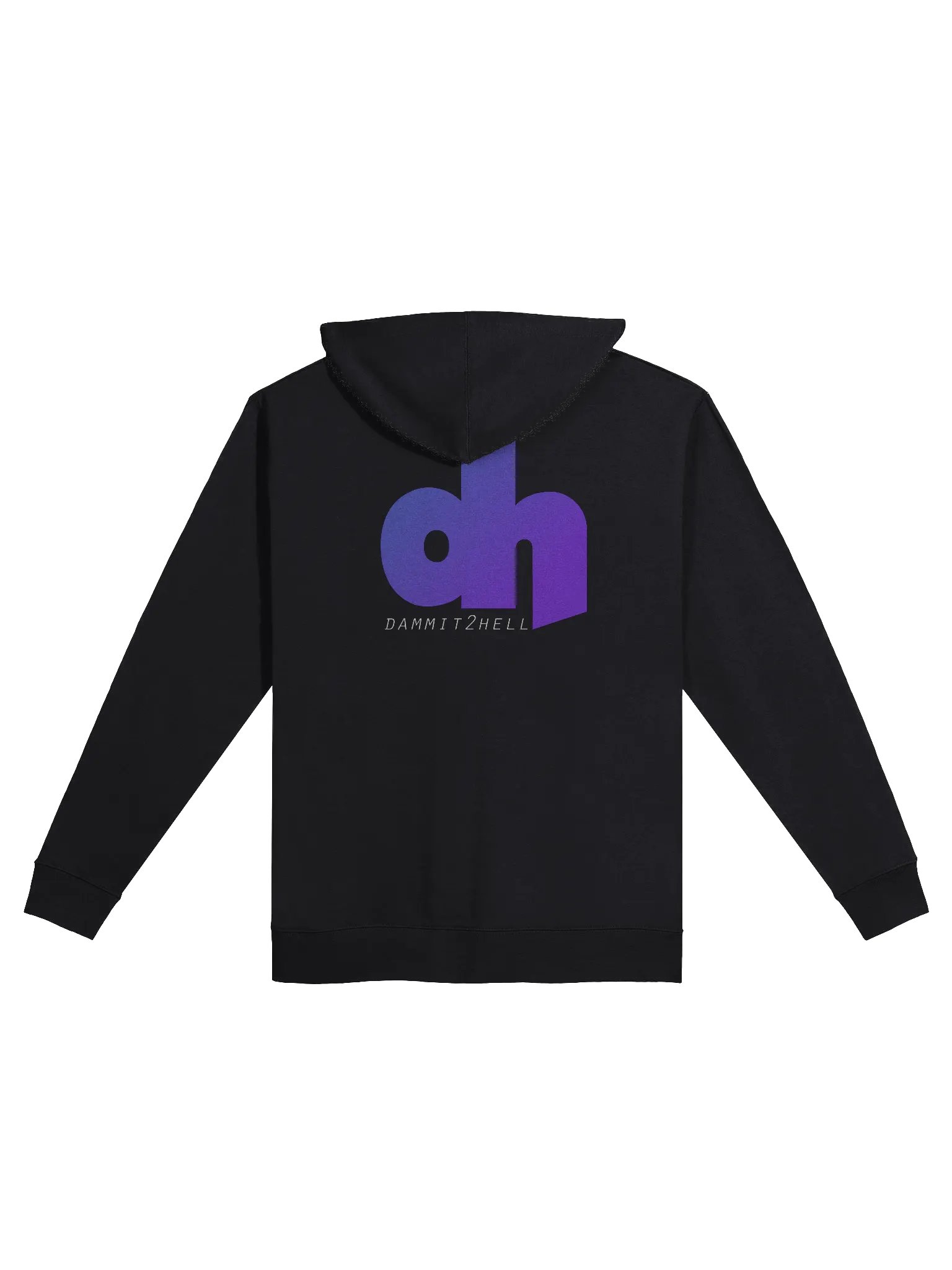 Fleece Zip Up Hoodie d2h Logo (on Back) product image (6)
