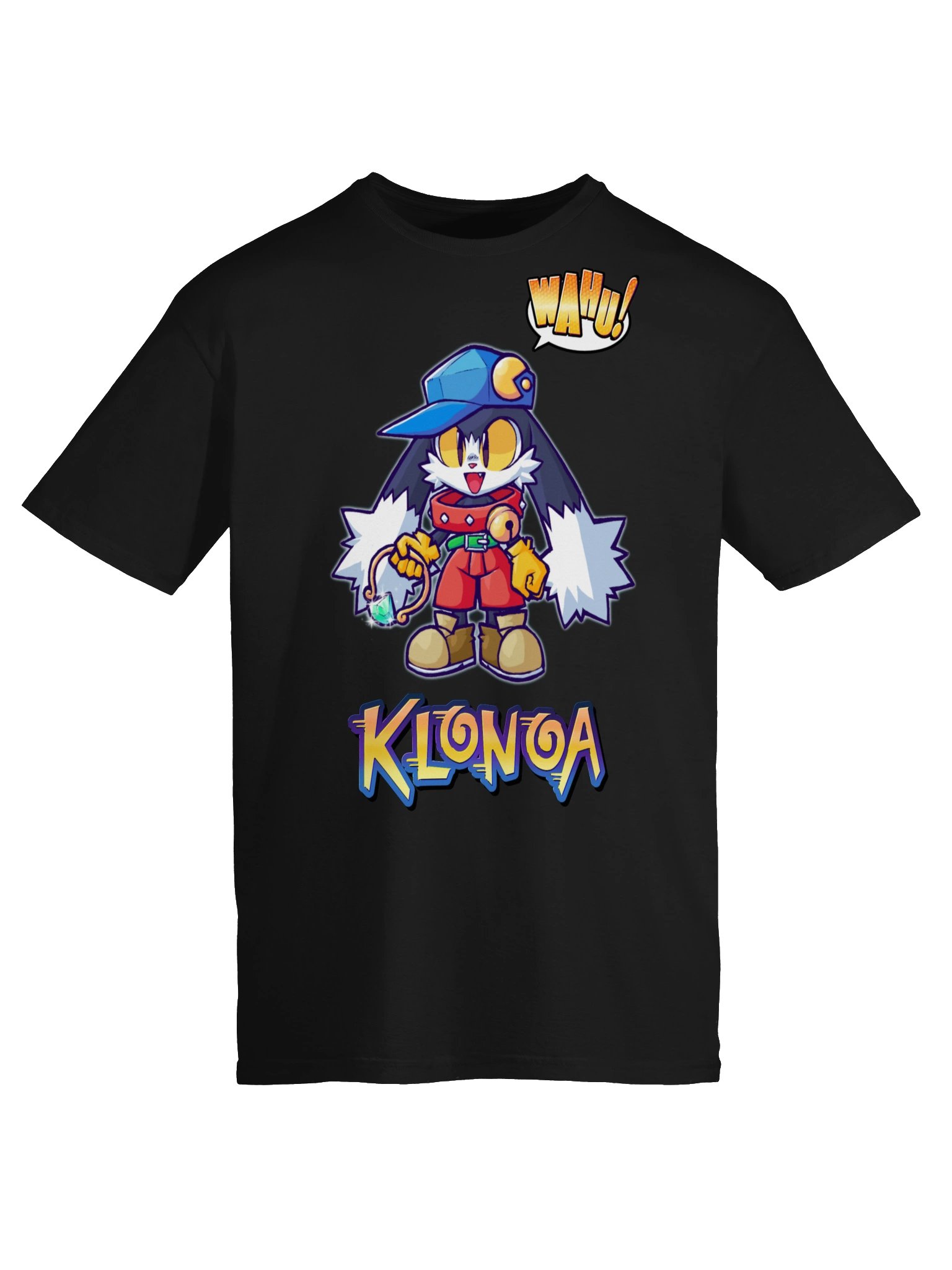 Klonoa "WAHU!" Graphic T-Shirt product image (46)