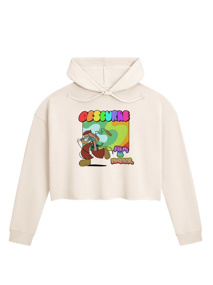 Film Is Forever Crop Hoodie (Rainbow) product image (1)