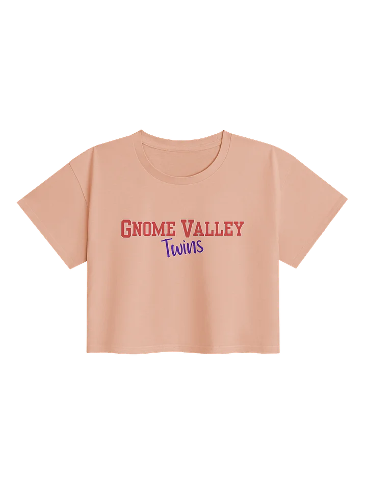 Gnome Valley Twins Crop Tee product image (1)