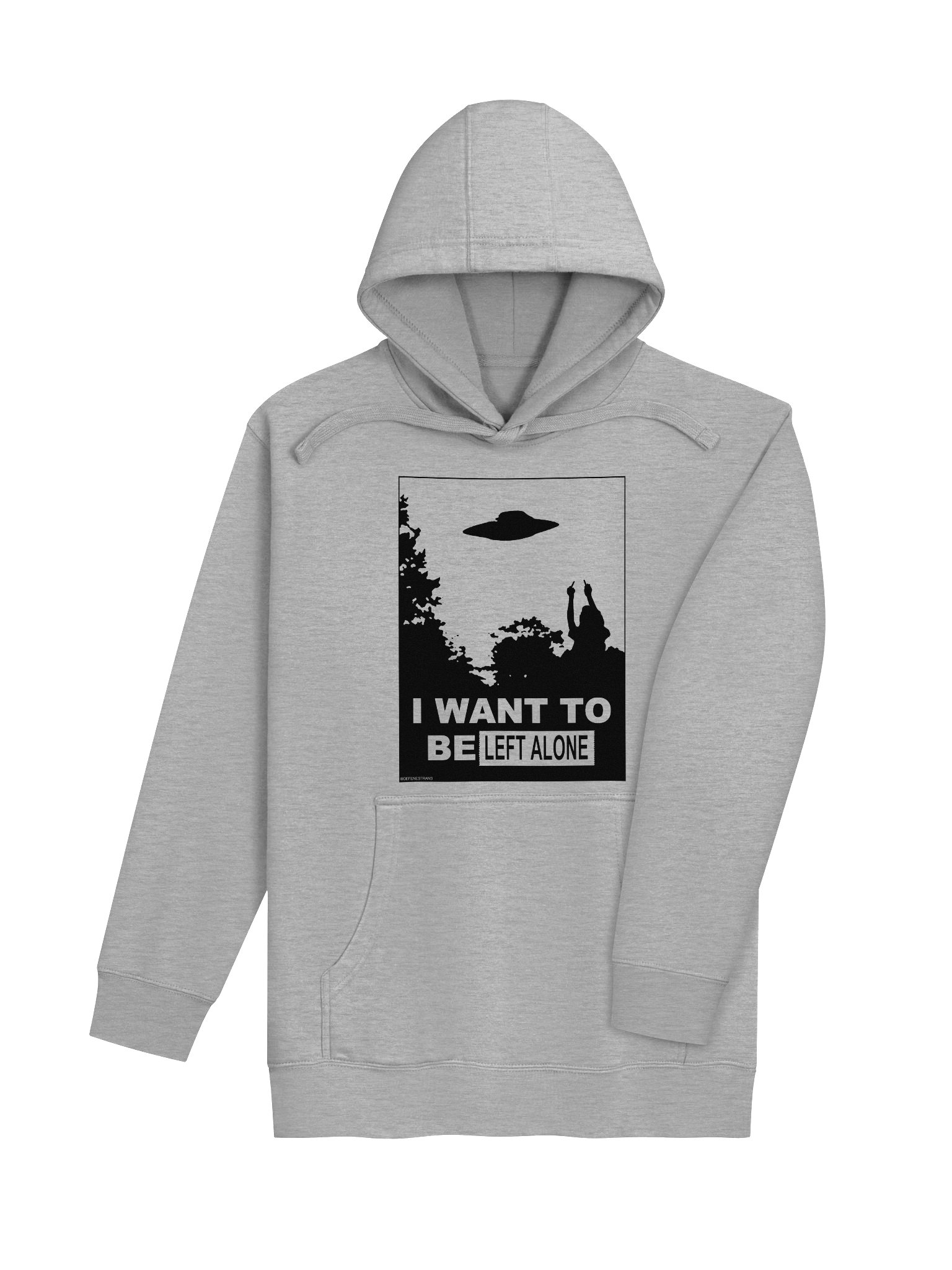 I Want to Be Left Alone Hoodie product image (4)