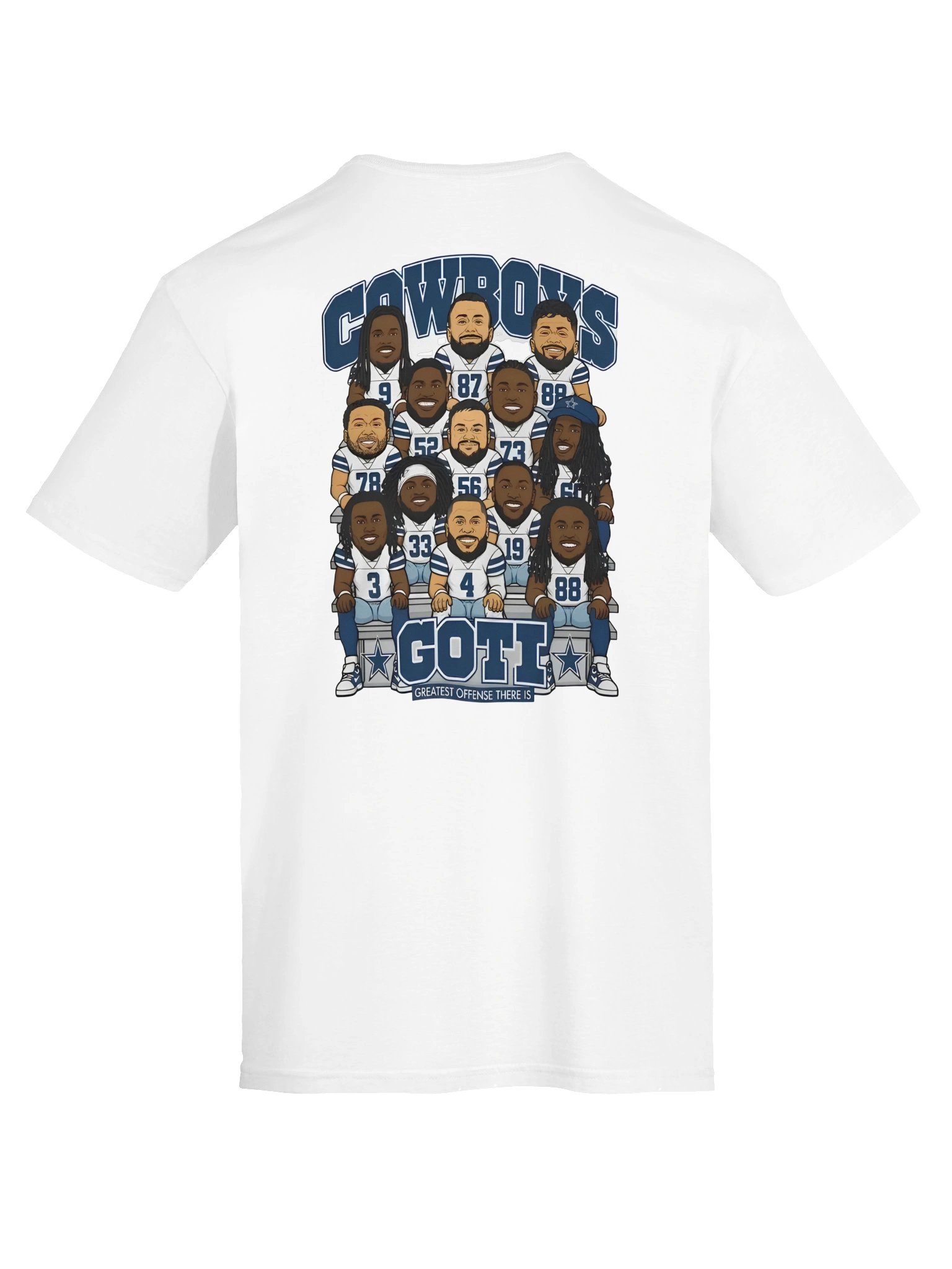Cowboys Goti Great Offense There Is Shirt product image (4)