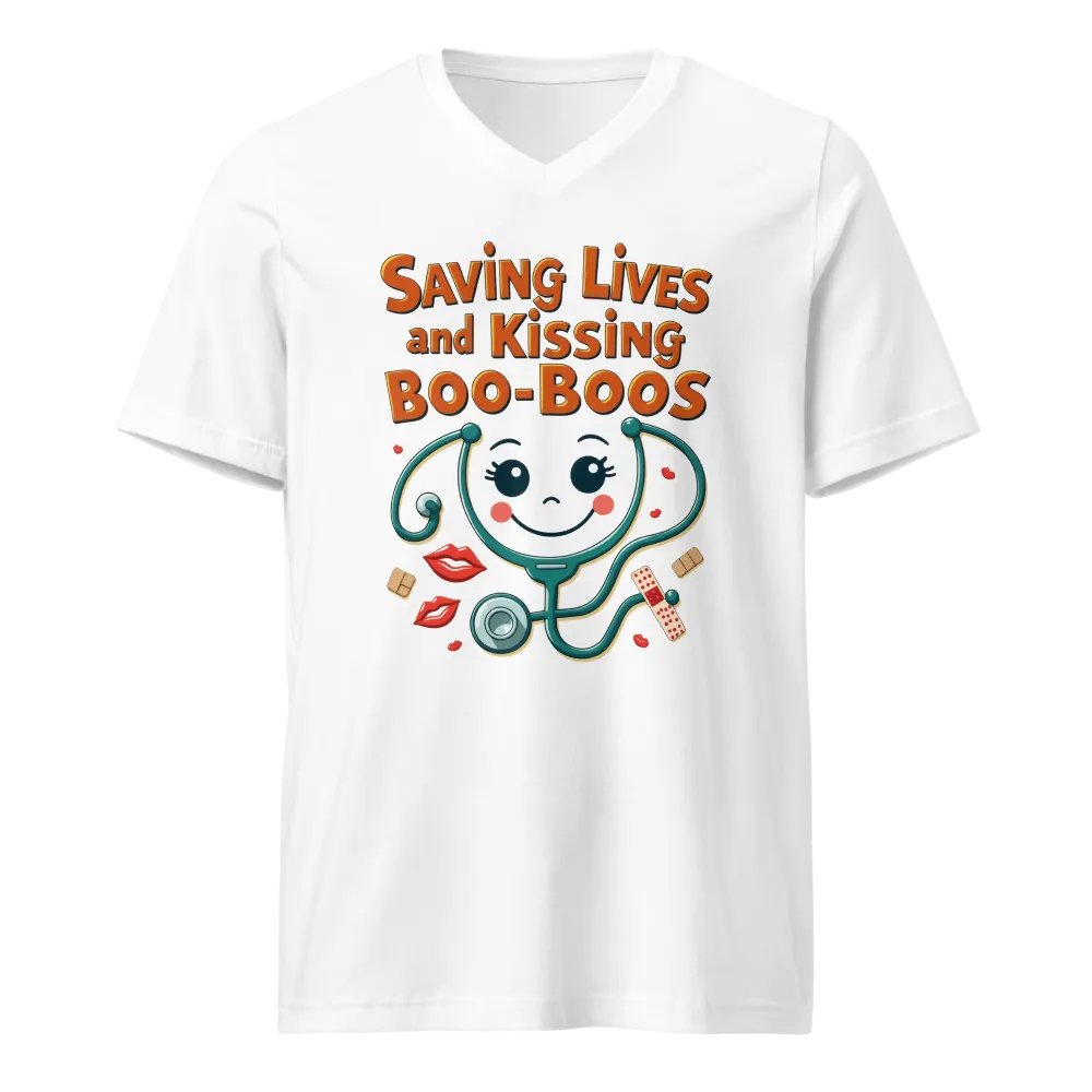 boo boos, Healing Kisses V-Neck Tee product image (5)