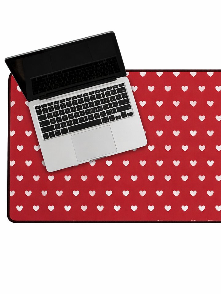Little Love Dots Desk Mat-12'' x 22'' product image (1)