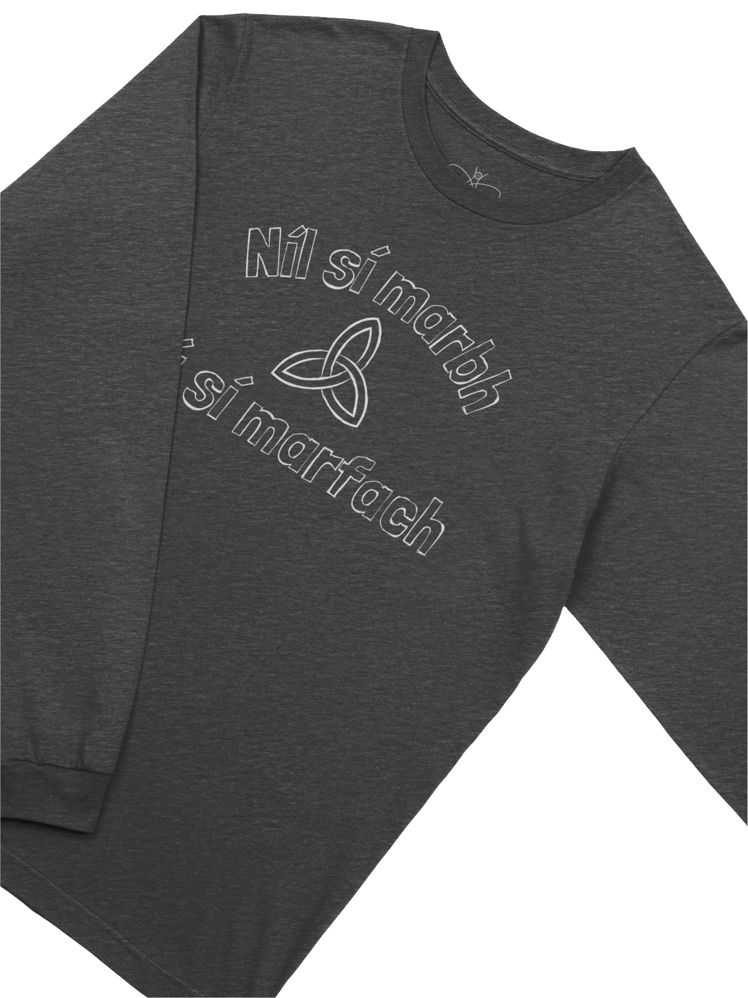 Níl sí marbh, tá sí marfach Long Sleeve Tee product image (2)