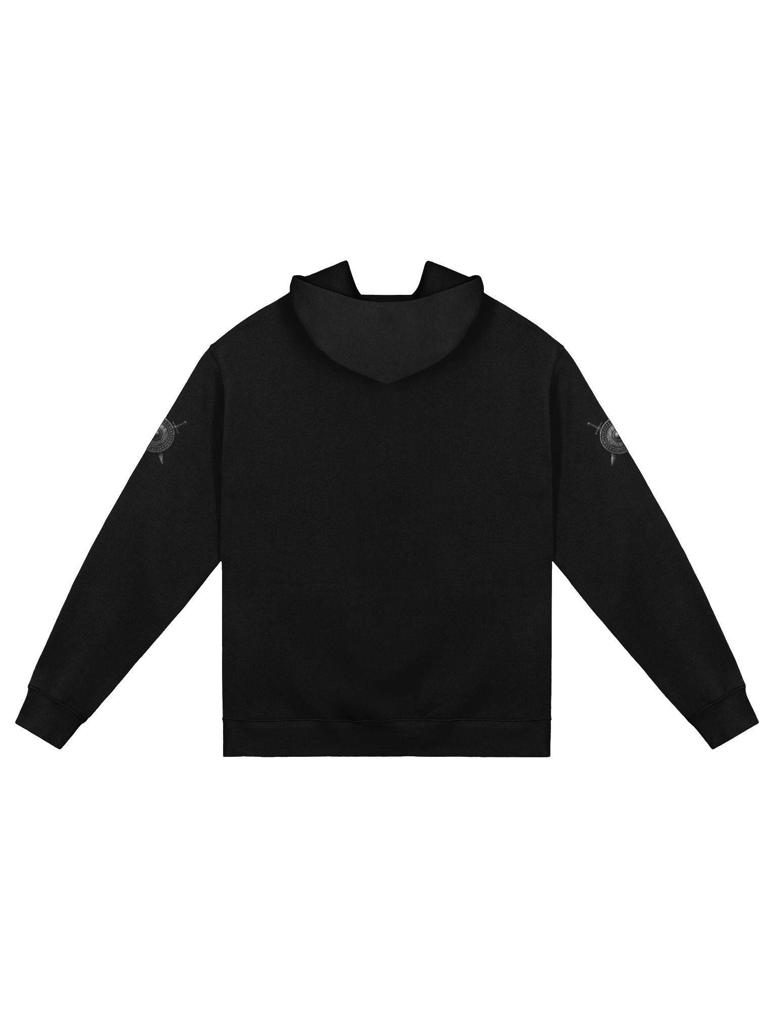 AS Colour Unisex Premium Oversized Hoodie - Norse Skull Front with Shield Sleeve Design product image (2)