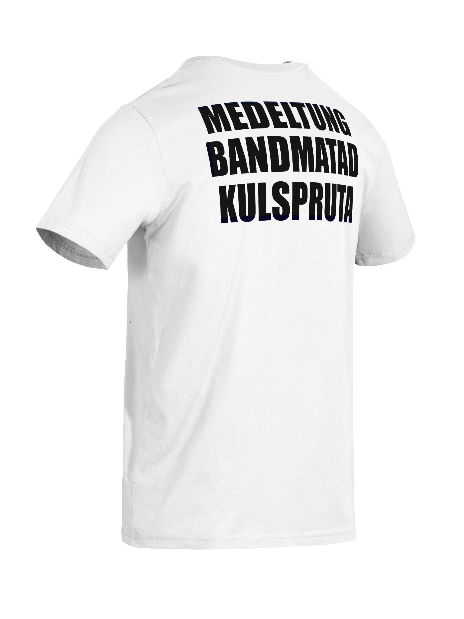 Medeltung Bandmatad Kulspruta (Organic unisex T-shirt) product image (120)