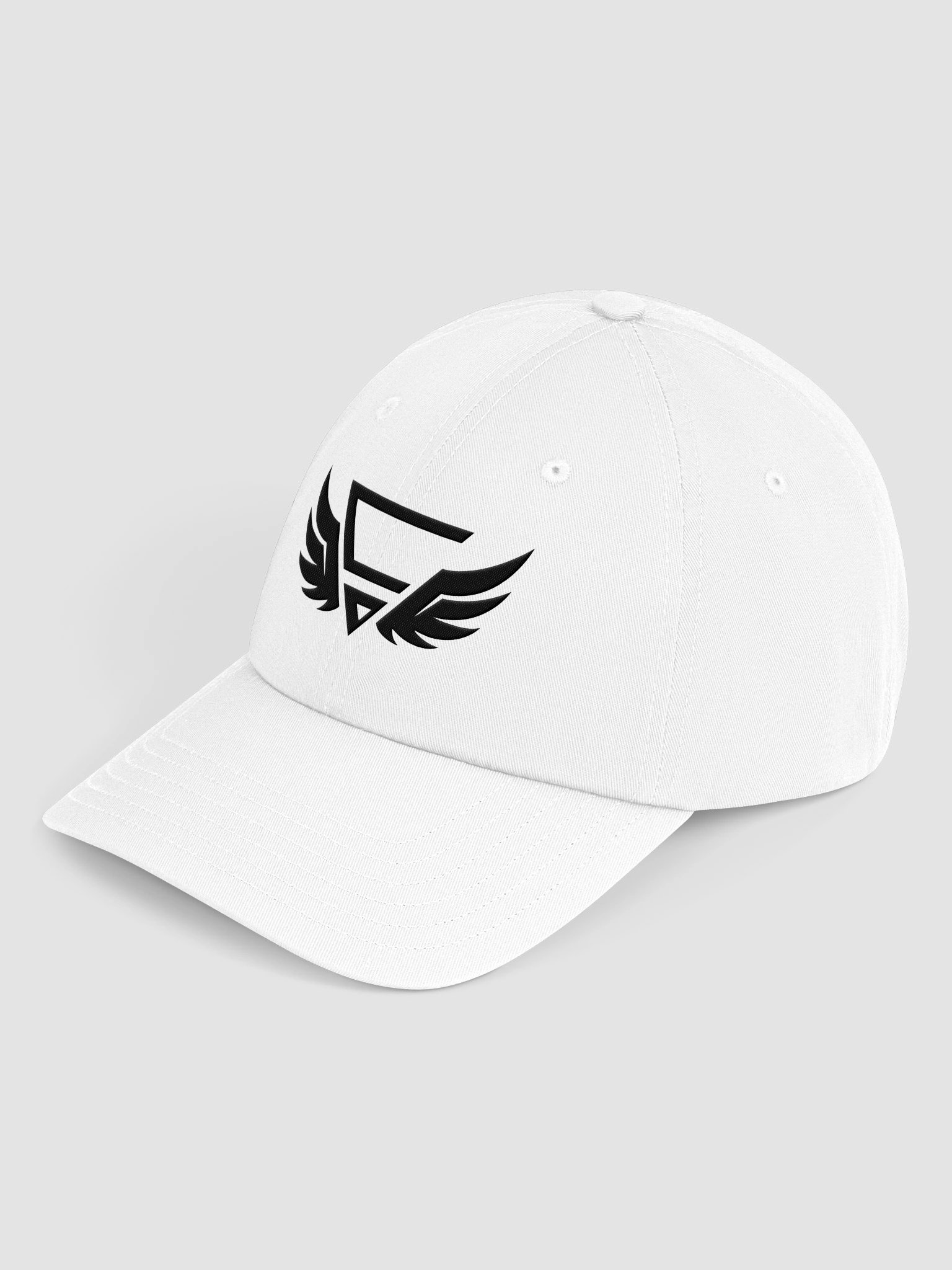 CraytoX Logo Wings Cap - White product image (1)