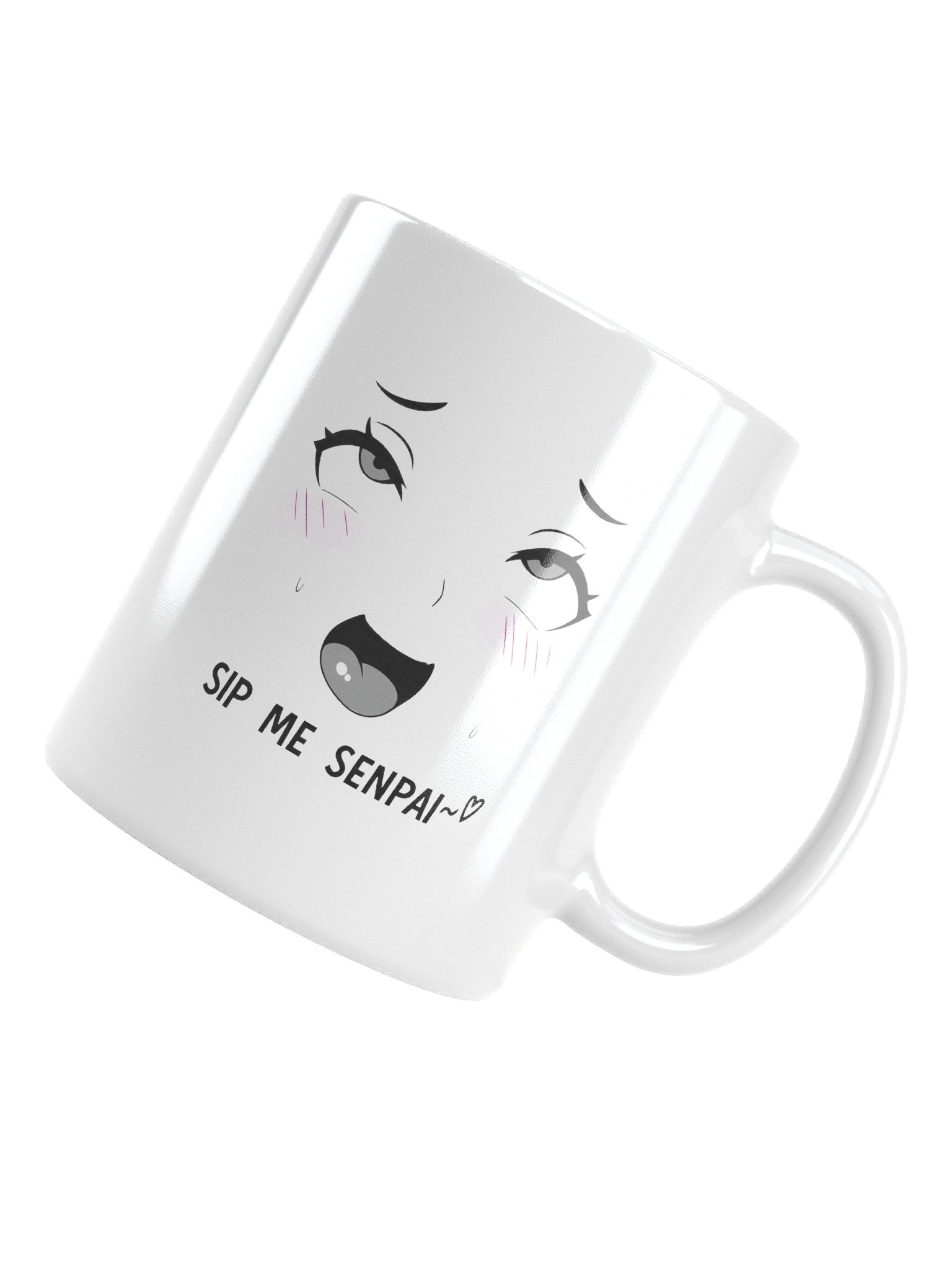 "Kawaii Senpai Gaze" Anime Eyes Mug - "Sip Me Senpai" Collection product image (5)