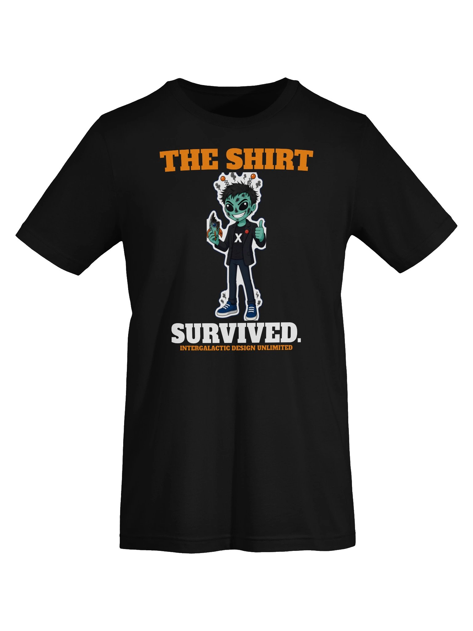 Zeelon: The Shirt Survived. Alien Tee (Dark) product image (5)