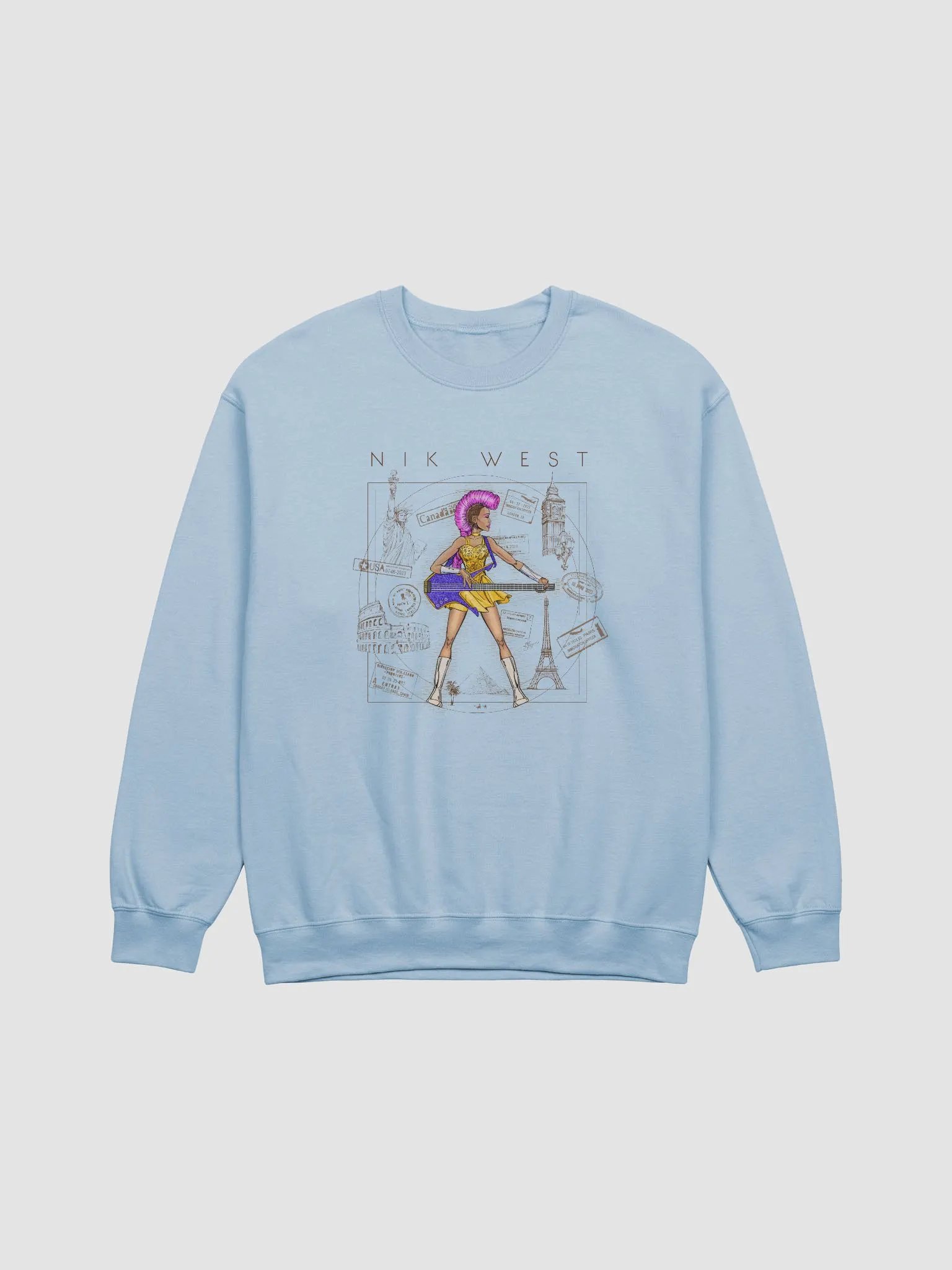 Vitruvian Nik Sweatshirt product image (1)