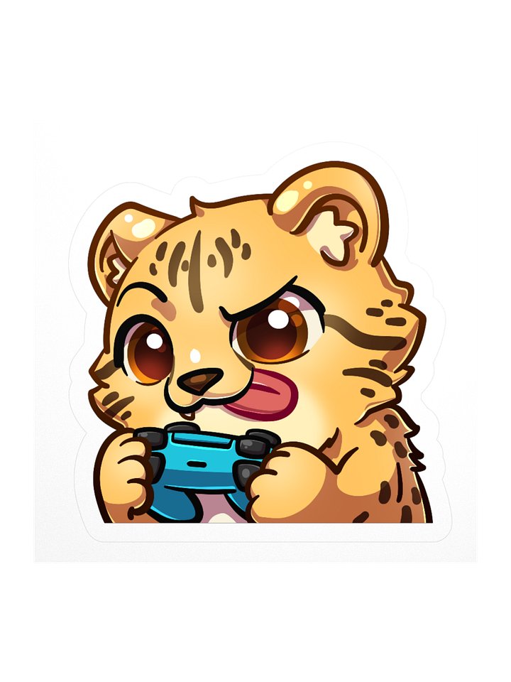 Gaming Cheetah Sticker product image (3)