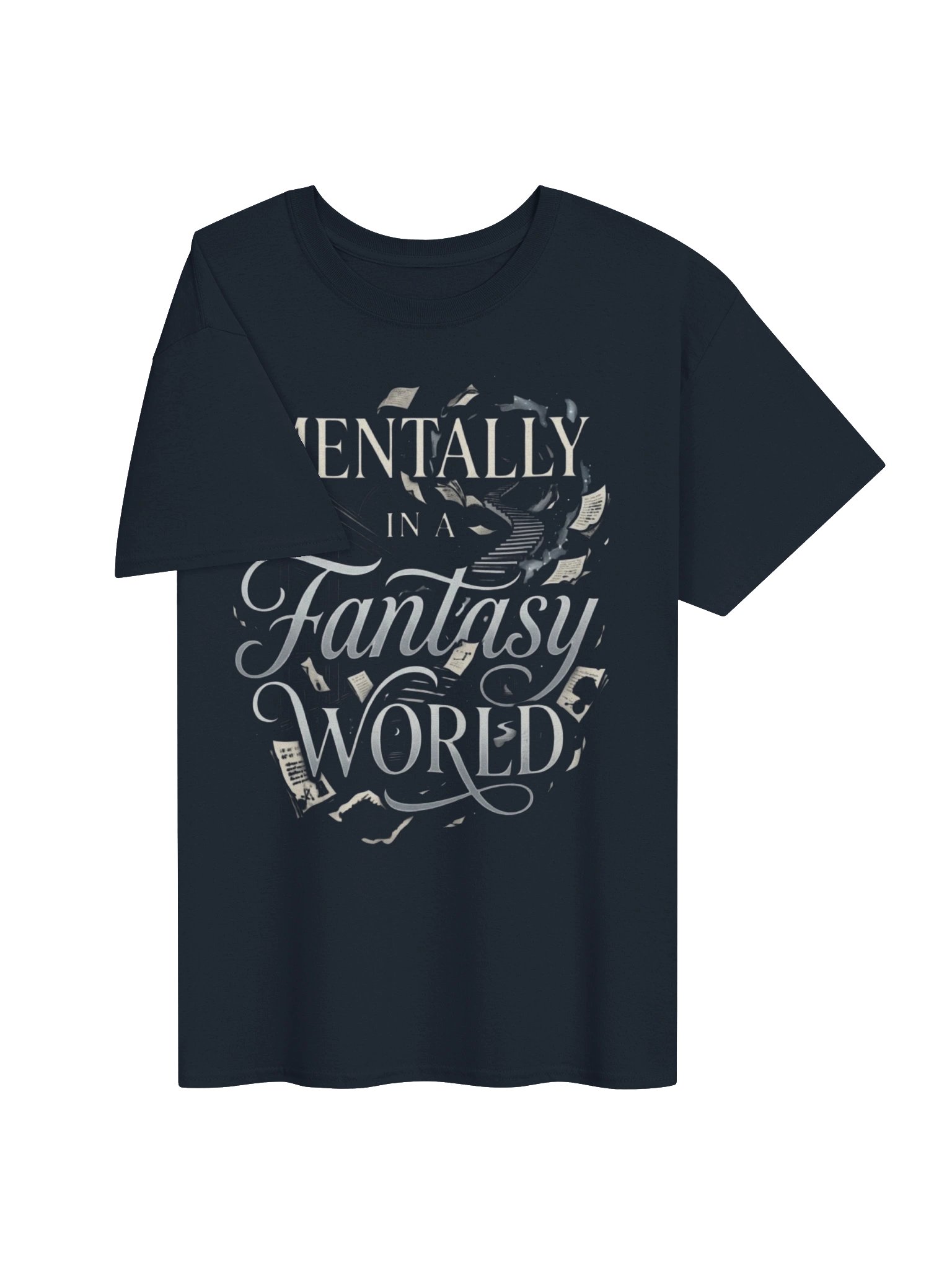 Mentally in a Fantasy World Premium Tee | Dark Romance & Romantasy Apparel product image (23)