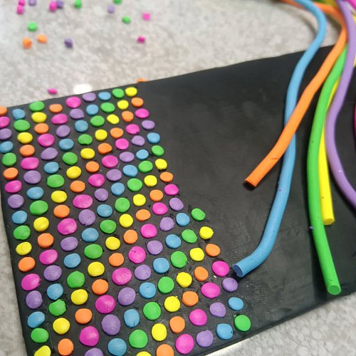 Progress photo of today's stream project. These will be stud earrings when completed. It's such a relaxing project and I love...