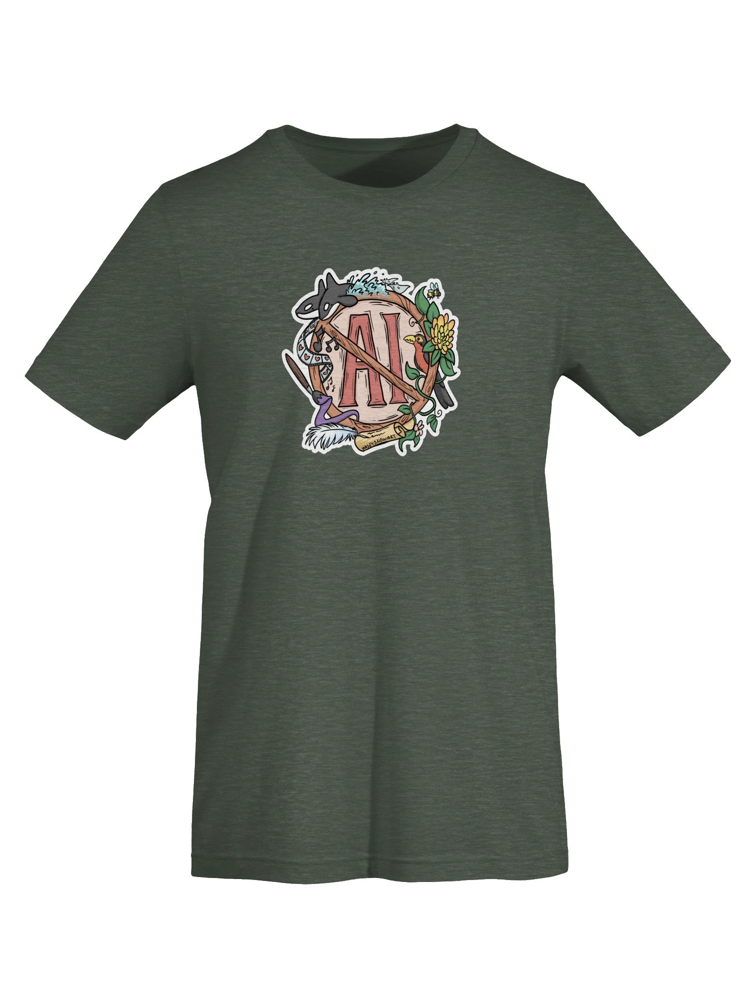 No AI T-shirt product image (5)