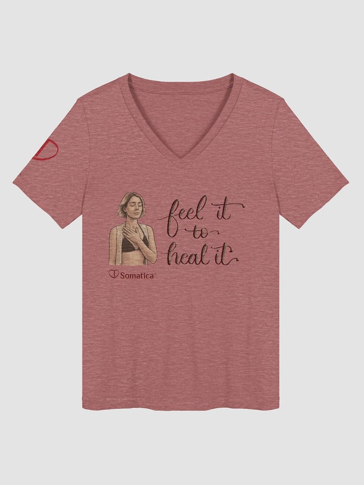Feel it to heal it V-Neck product image (1)
