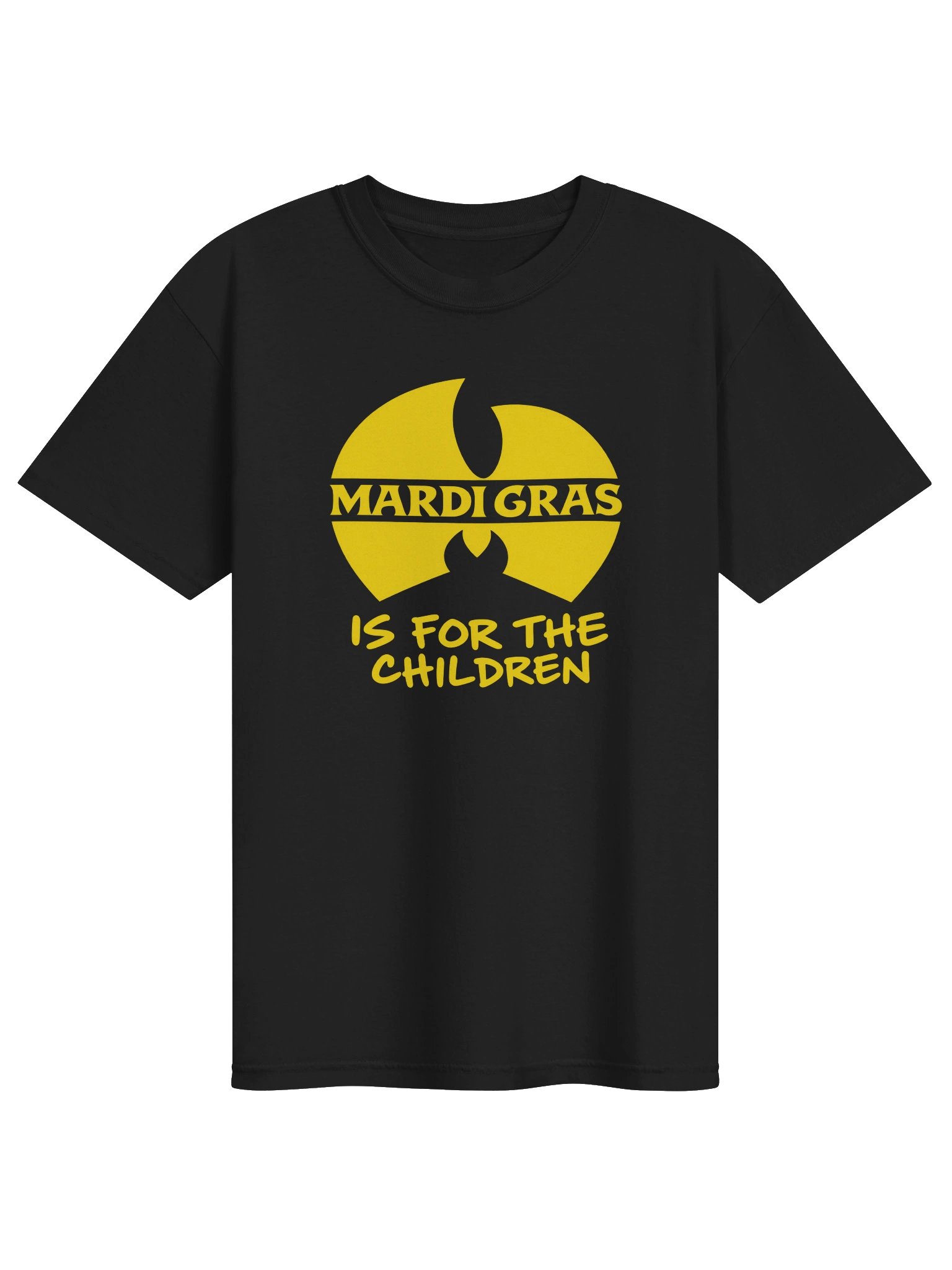Mardi Gras Is for the Children Tee | New Orleans Hip-Hop Mashup Shirt product image (1)