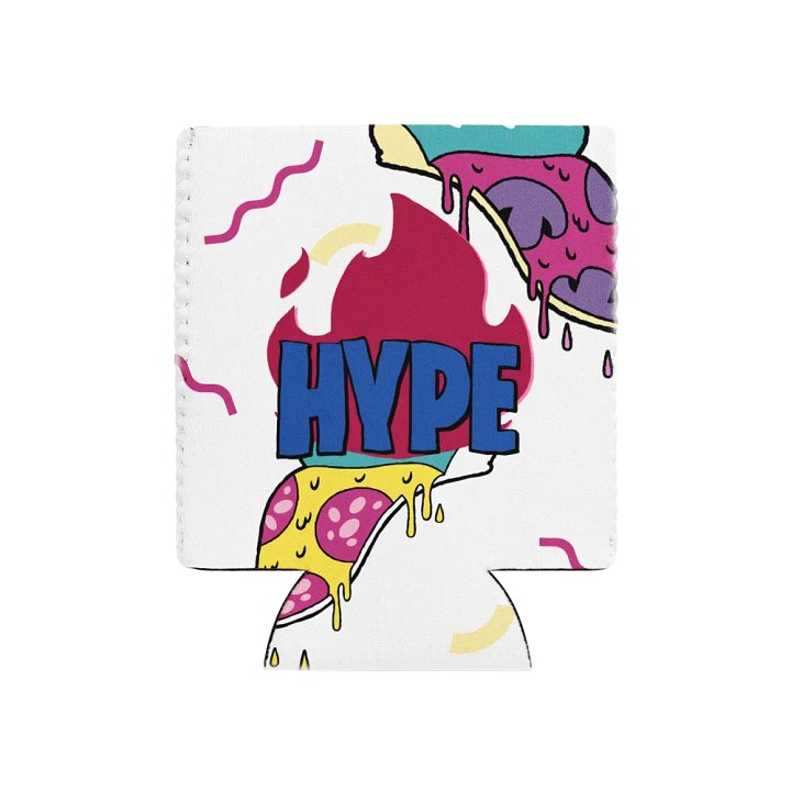 Pixel Pizza Coozie Can Cooler product image (1)