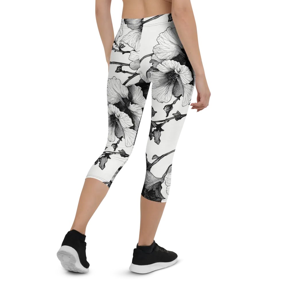Hibiscus Harmony Capri Leggings product image (2)
