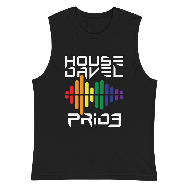 Rainbow Soundwave PRID3 Muscle Tank product image (2)