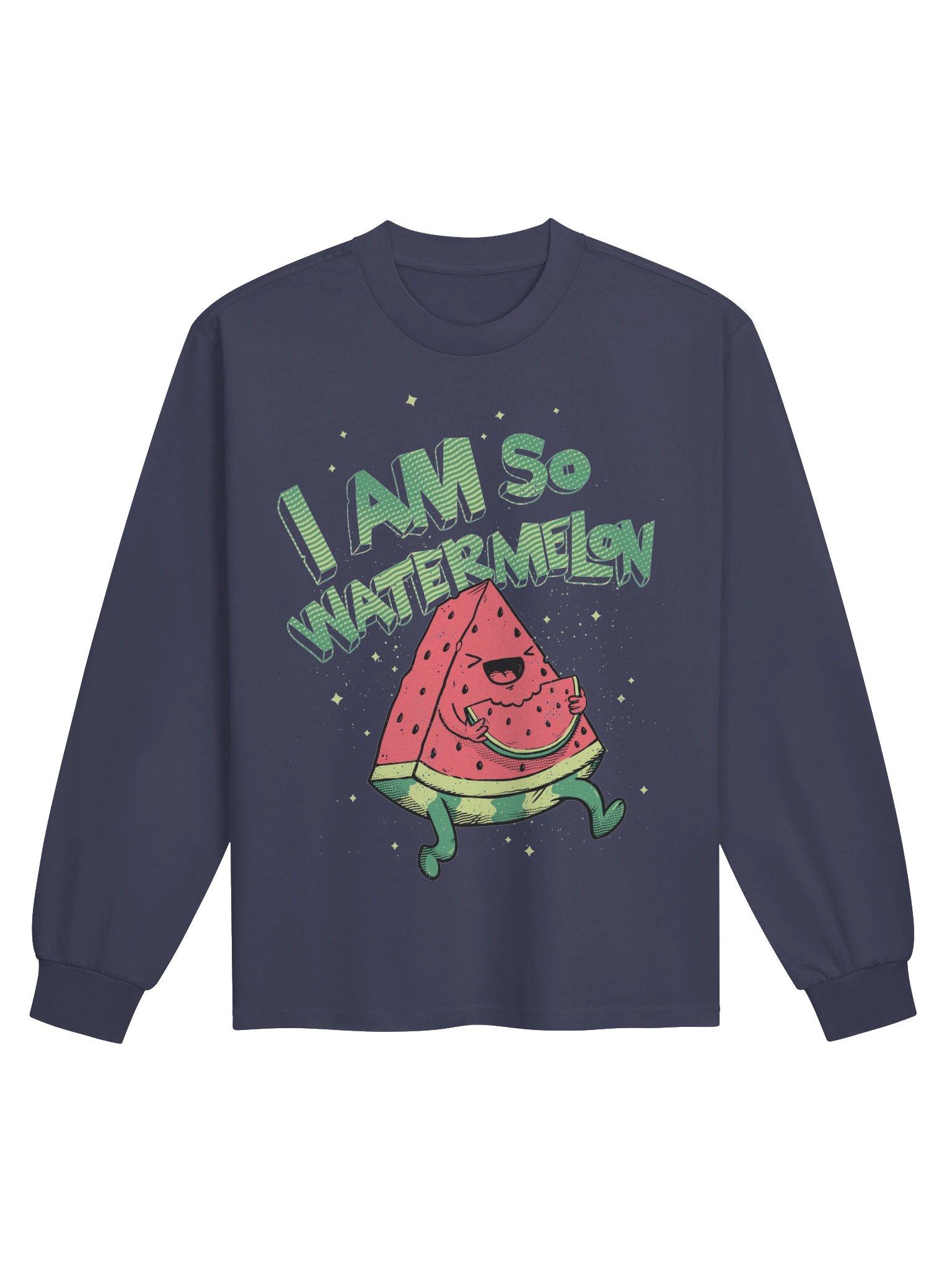 I Am So Watermelon Long Sleeve Tee product image (5)